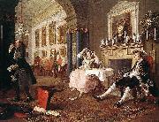 William Hogarth, The Tete a Tete from the Marriage a la Mode series